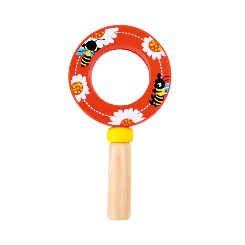 Wooden Magnifying Glass - Bee